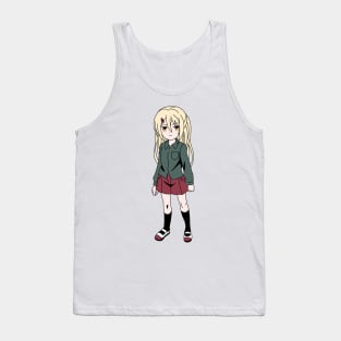 Standing On a Million Lives Iu Shindo Chibi Cute Tank Top